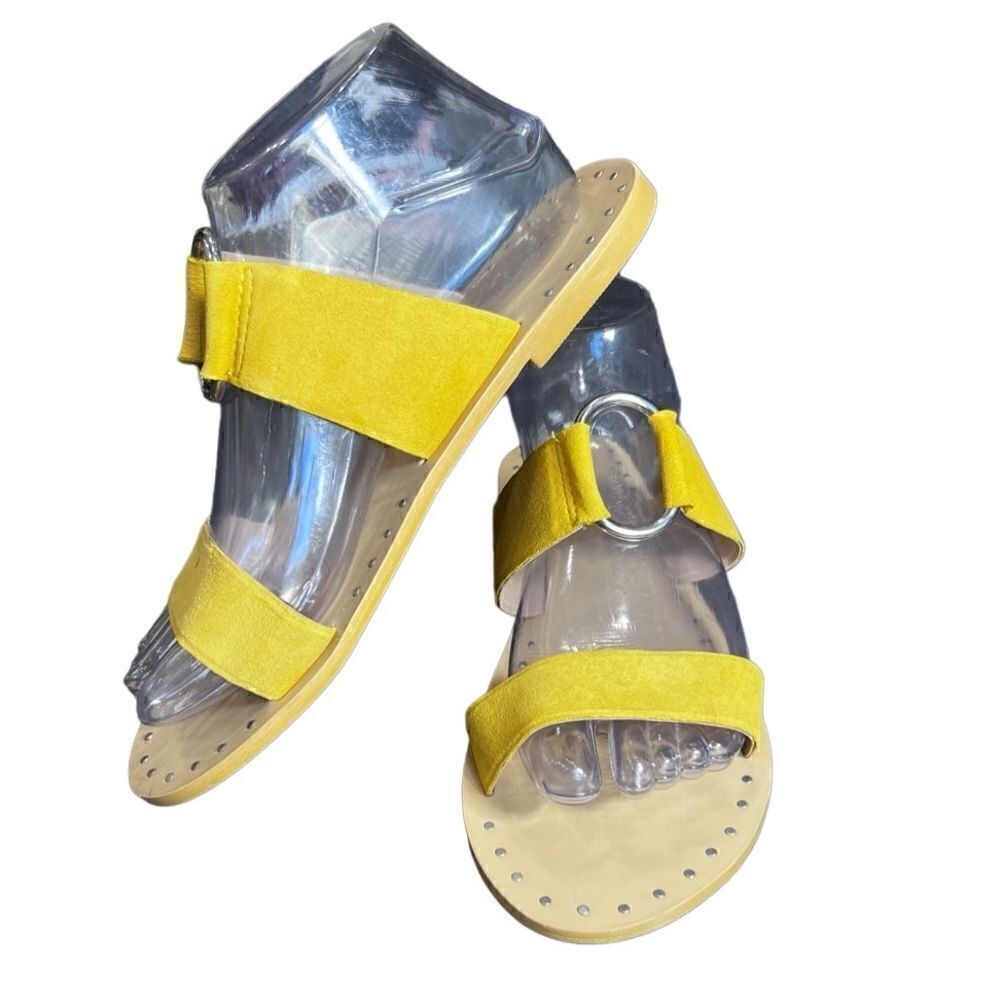 Top shop sandals sued mustard seed color size 38 EUR